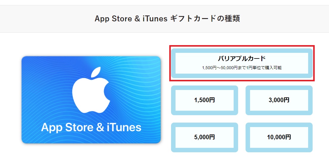 楽天ポイントでのitunesカード購入方法 注意点